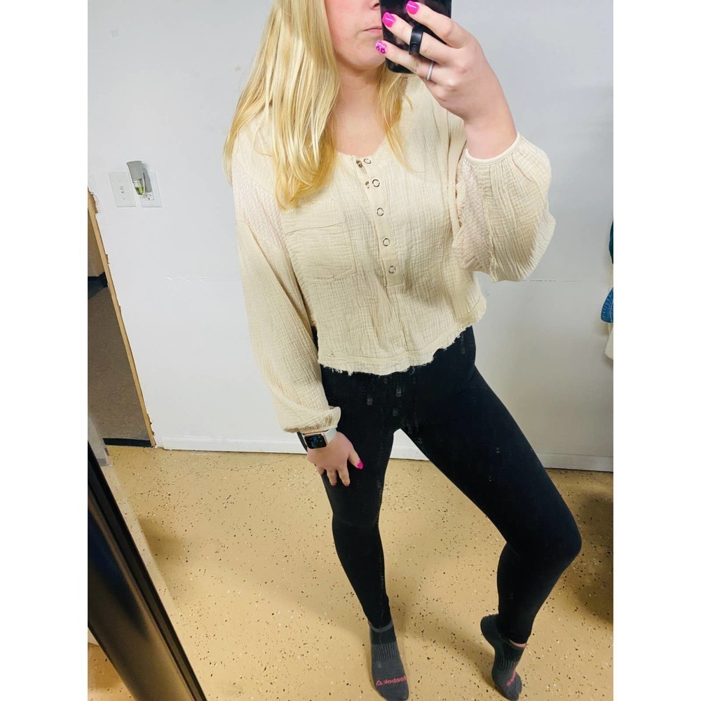 Promesa Tan Long Sleeve Shirt